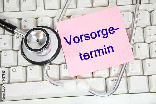 Photo: Vorsorgetermin Vorsorgetermin