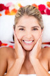 Beautiful woman at the spa