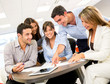 Business people at the office