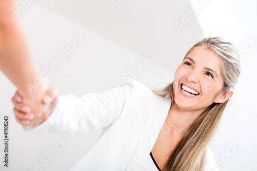 Photo: Business handshake Business handshake