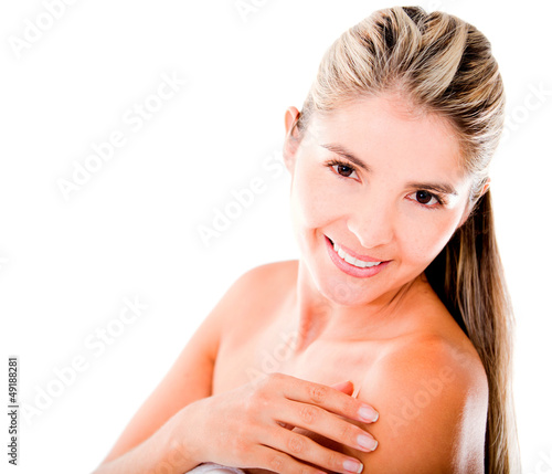 Photo: Beauty portrait of a woman Beauty portrait of a woman