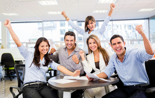 Photo: Successful business team Successful business team