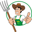 farmer man cartoon