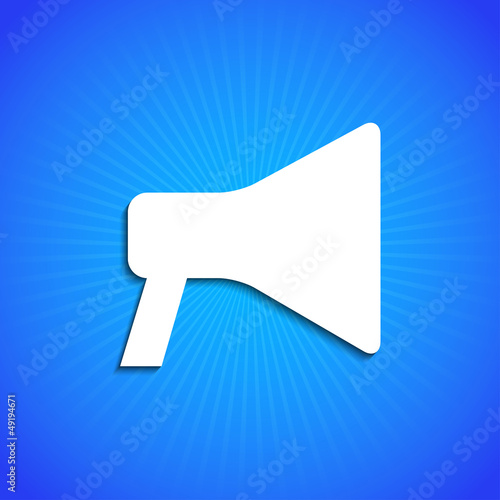 Vector: Vector icon on blue background. Eps10 Vector icon on blue background. Eps10