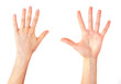 Open palms