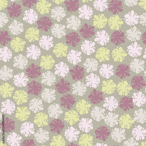 Vector: Elegance seamless pastel flower pattern. Elegance seamless pastel flower pattern.