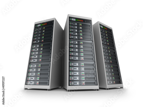 Illustration: IT server grid IT server grid