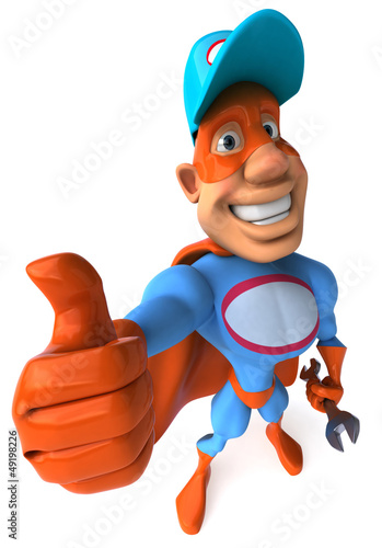 Illustration: Super mechanic Super mechanic