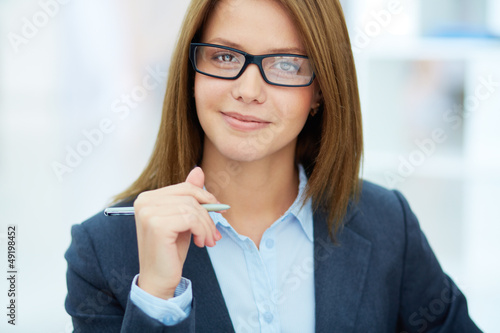 Photo: Smart businesswoman Smart businesswoman