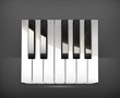 Octave, piano keys