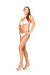 Photo: Full length studio portrait of an attractive young woman wearing Full length studio portrait of an attractive young woman wearing