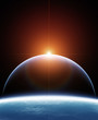 Double Planet System with Rising Star