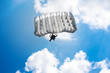 Photo: parachutist parachutist