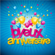 carte d'anniversaire