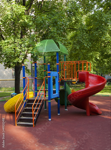 Photo: children playground children playground