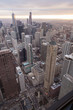 Chicago skyline from the hancock tower