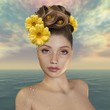 Sea portrait - Beautiful girl
