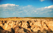 Scenic view at Badlands National Park, South Dakota, USA