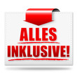 Alles inklusive! Button, Icon