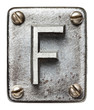 Metal letter