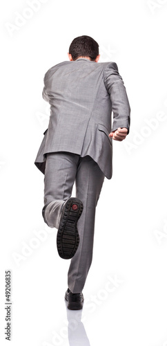 Photo: running businessman running businessman