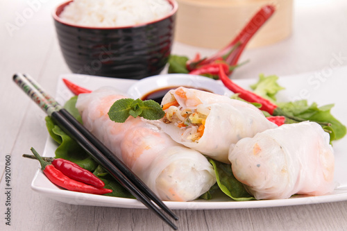 Photo: vietnamese spring roll vietnamese spring roll