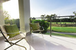 Chairs on balcony