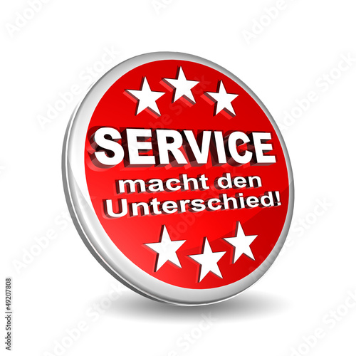 Illustration: Service macht den Unterschied Service macht den Unterschied
