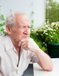 Senior Man Thinking