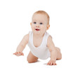 crawling baby boy