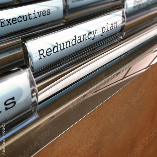 Illustration: Redundancy Plan, Restructuring a Company Redundancy Plan, Restructuring a Company