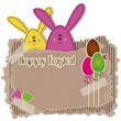 Happy Easter background - Place your text - Pasqua