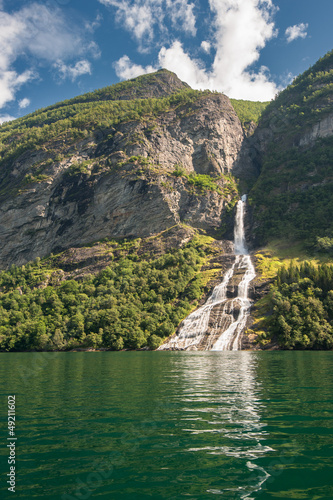 Photo: Geiranger fjord, Norway Geiranger fjord, Norway