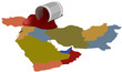 medio oriente rosso