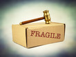 fragile package