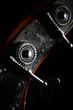 Vintage double bass head