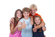 Teenager in der Gruppe
