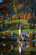kirche in altaussee mit altausseer see