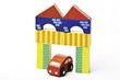 coche i edificio