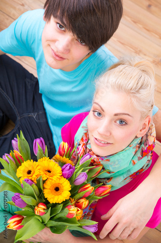 Photo: blumen für die erste liebe blumen für die erste liebe