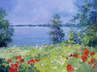 Foto: sommer landschaft malerei sommer landschaft malerei