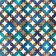 vintage mosaic seamless pattern