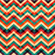 zigzag seamless pattern with grunge effect