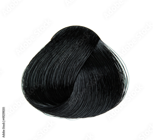 Photo: lock of hair color lock of hair color