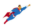Superhero flying