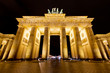 Brandenburger Tor in der Nacht - Berlin