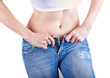 Foto: woman wearing jeans woman wearing jeans