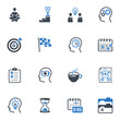 Productive at Work Icons - Blue Series