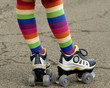 Colorful Socks and Roller Skates
