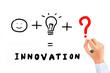 Drawing necessary thing for innovation